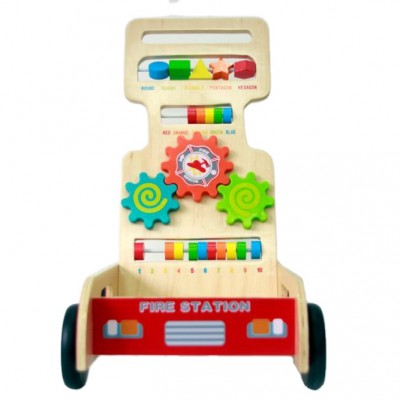 wooden gear carts toys,