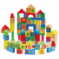 Wooden kids educational DIY Toys Building Block / Wooden Blocks Toys, Brick Toy