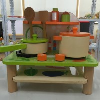 wooden play kitchen toys