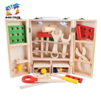 2020 New arrival preschool wooden toolbox toy for kids W03D126